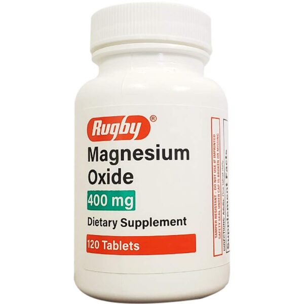 Tabletas de óxido de magnesio 400 mg - empaque