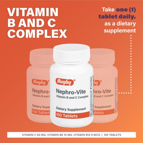 Version 1.0.0 Tabletas multivitamínicas Rugby Nephro-Vite B y C