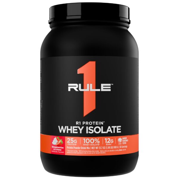 Version 1.0.0 Frasco de Rule 1 R1 Whey Isolate