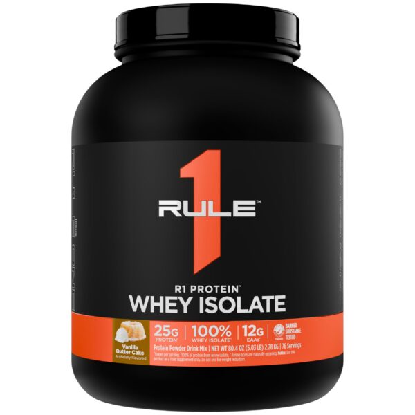 Proteína whey isolate Rule1 frente