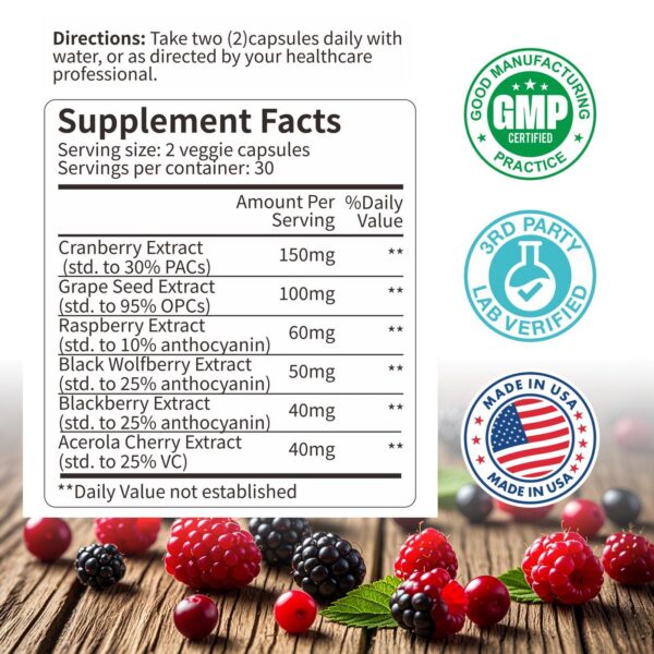 Frasco RUNICA con mezcla de bayas