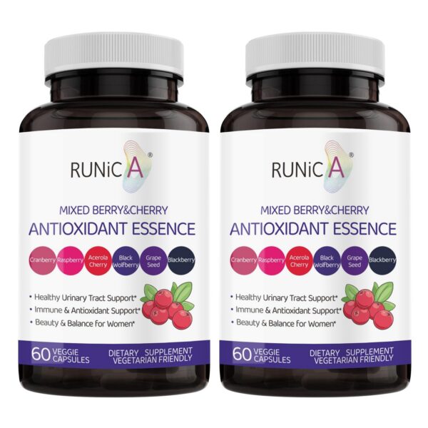 RUNICA suplemento antioxidante - etiqueta