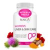 RUNICA suplemento apoyo hígado y piel para mujer frasco