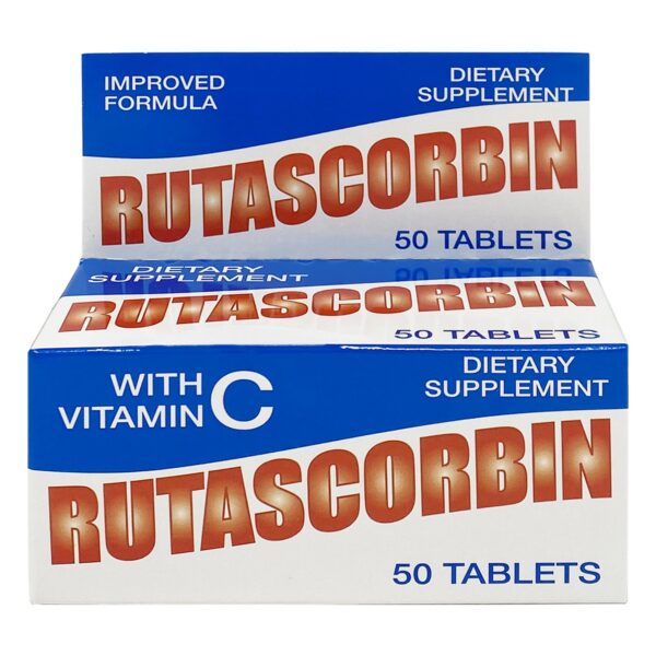 Etiqueta de empaque Rutascorbin Memper Vitality Boost