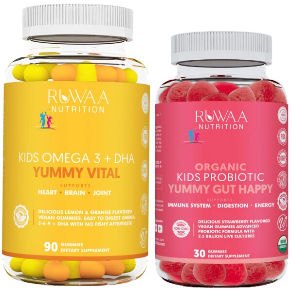 Version 1.0.0 Gomitas infantiles RUWAA NUTRITION packaging