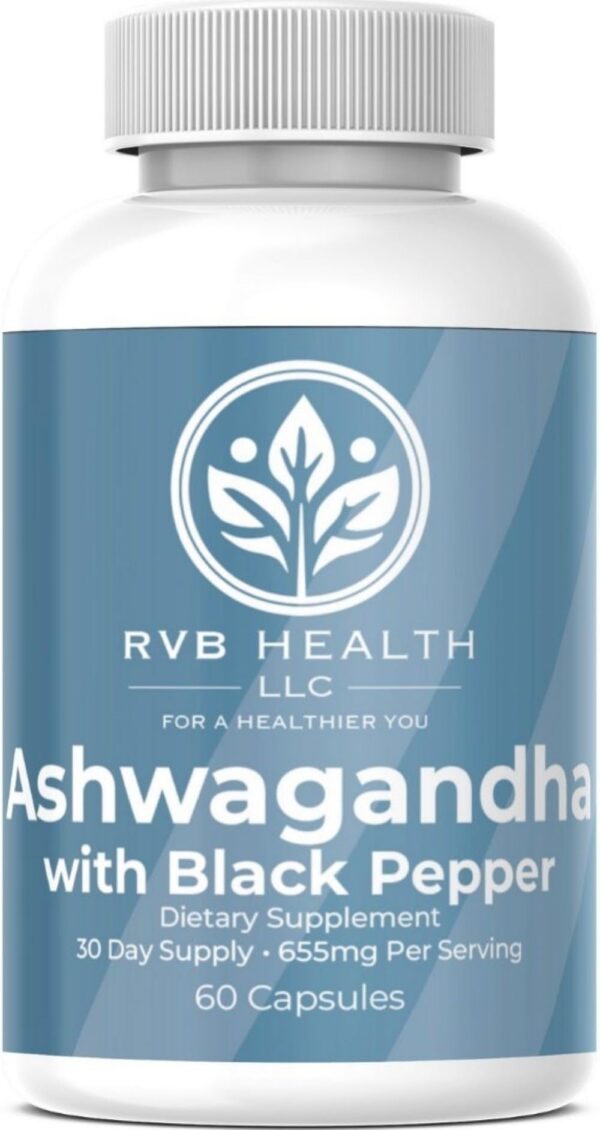 Version 1.0.0 Frasco RVB HEALTH Ashwagandha pimienta negra