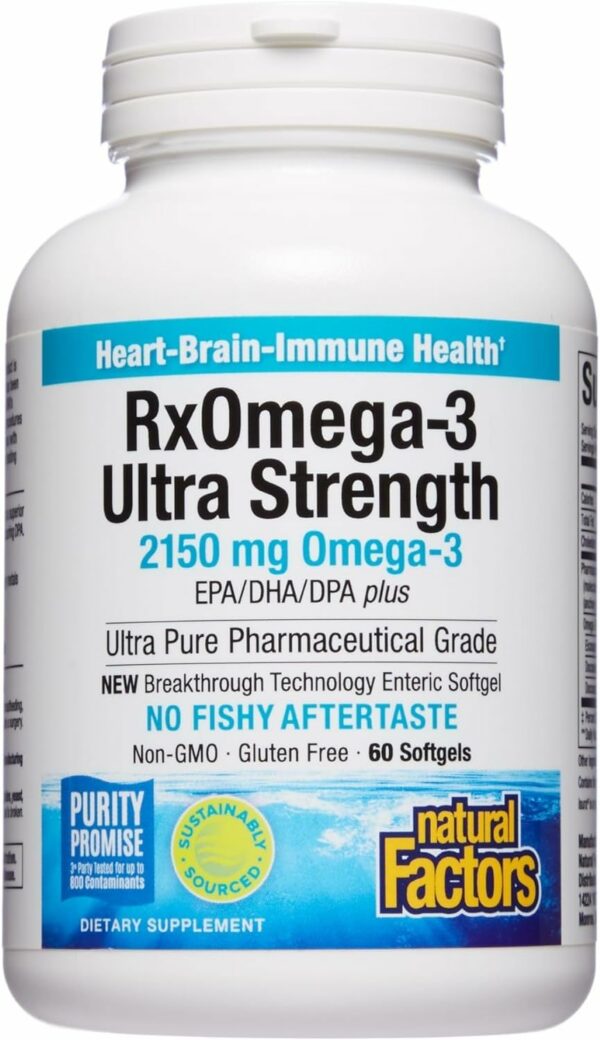 Frente de RxOmega-3 Ultra Strength