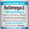 Frasco RxOmega-3 de grado farmacéutico