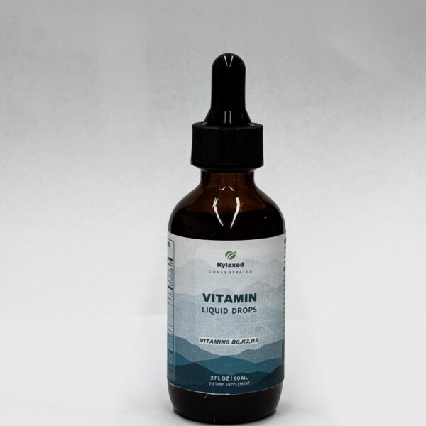 Frasco de gotas de vitamina B Rylaxed