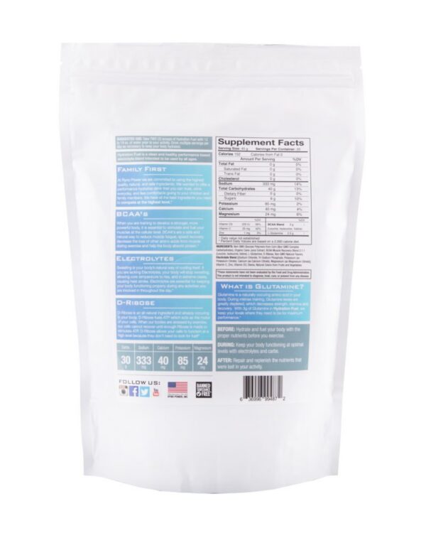 Version 1.0.0 Ryno Power Hydration porciones por envase