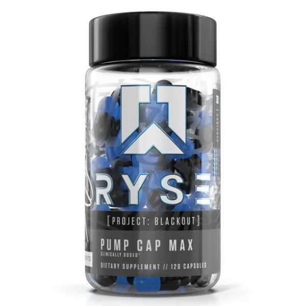 RYSE Pump Cap Max frasco frontal