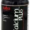 Version 1.0.0 Saba Calcium Plus tableta etiqueta frontal