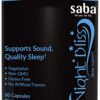 Version 1.0.0 Frasco de Saba Night Bliss suplemento natural para dormir