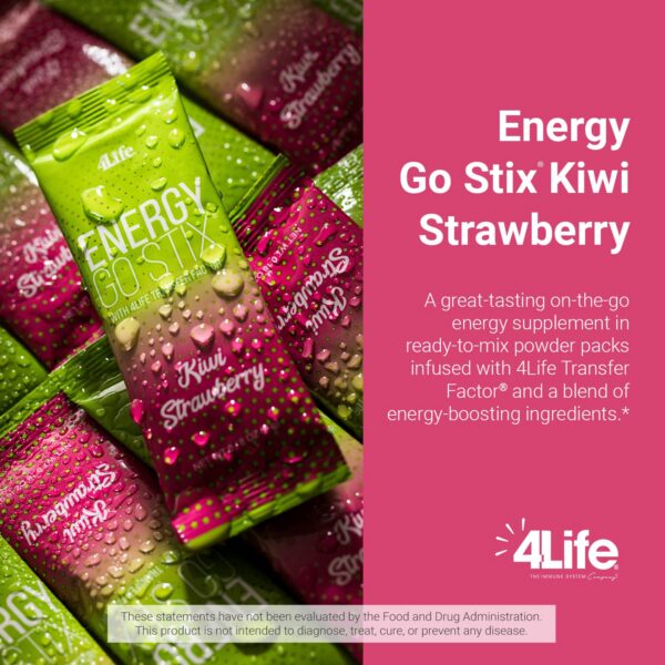 Sabor y energía natural 4Life Energy Go Stix