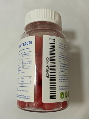 Version 1.0.0 Sabor frutas del bosque gomitas Ashwagandha y vitamina D3