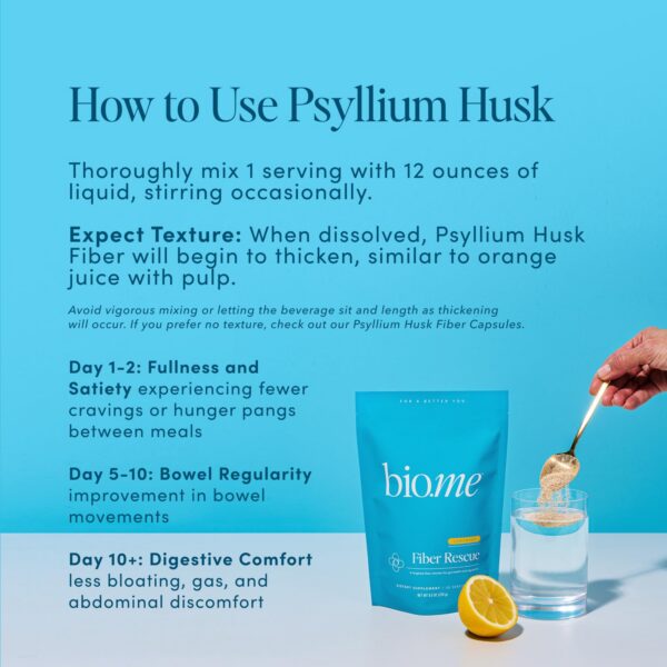 Sabor limonada de Fiber Rescue en presentación polvo