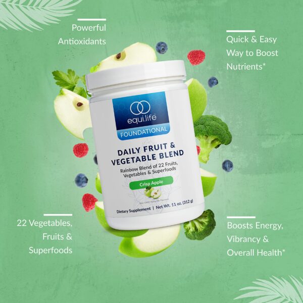 Sabor manzana crocante Equilife, 30 porciones