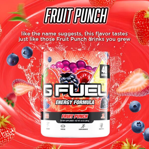 Version 1.0.0 Saborizante para bebida energética G Fuel punch de fruta