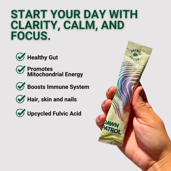 Taza con café preparado Dawn Patrol