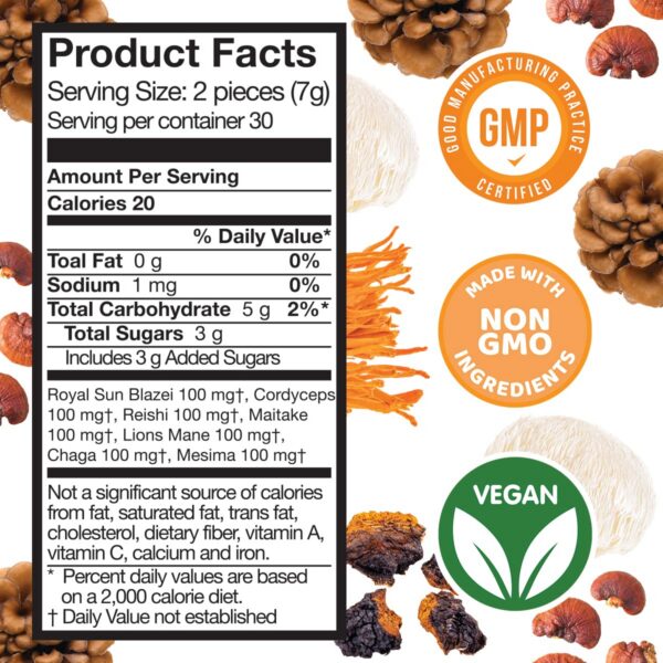 Suplemento vegano Safer Products para enfoque y memoria