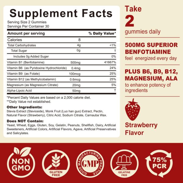 Etiqueta de Safgumjel gomitas