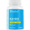 Safrel vitamina K2 MK7 y D3 frasco 120 cápsulas