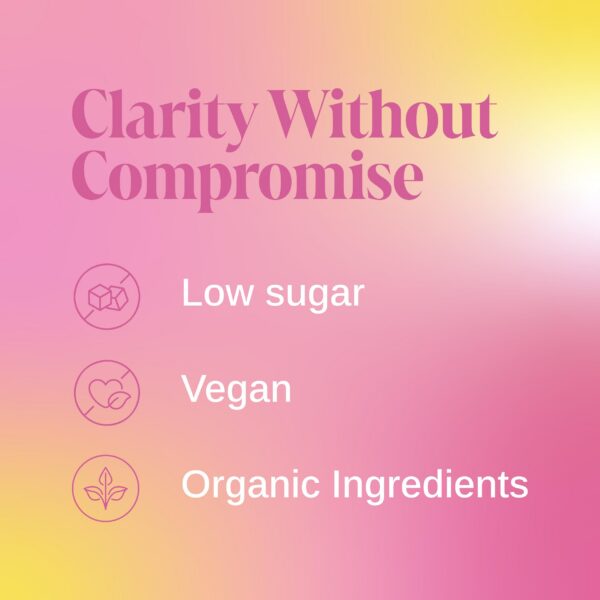 Frasco de SAGA Shot enfoque alto con hongos medicinales