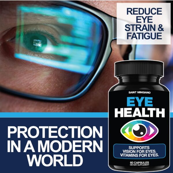 Saint Mingiano Eye Health label side