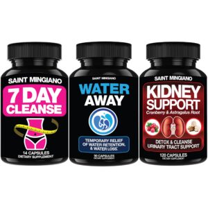 Frasco de Saint Mingiano limpieza de colon 7 días