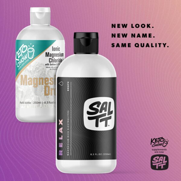 Etiqueta SALTT Relax Magnesium Drops