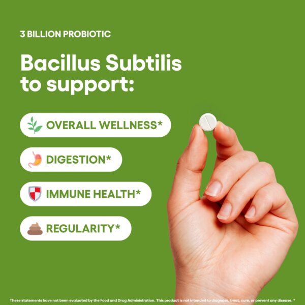 Salud digestiva y apoyo inmune con Bacillus subtilis
