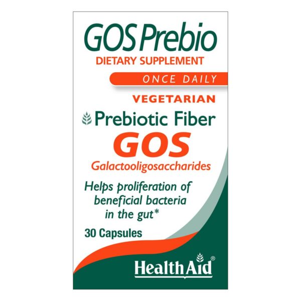 Salud intestinal HealthAid GOSPrebio suplemento prebiótico
