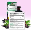 Version 1.0.0 Sambucus jarabe concentración alta sin gluten vegano Nature's Answer