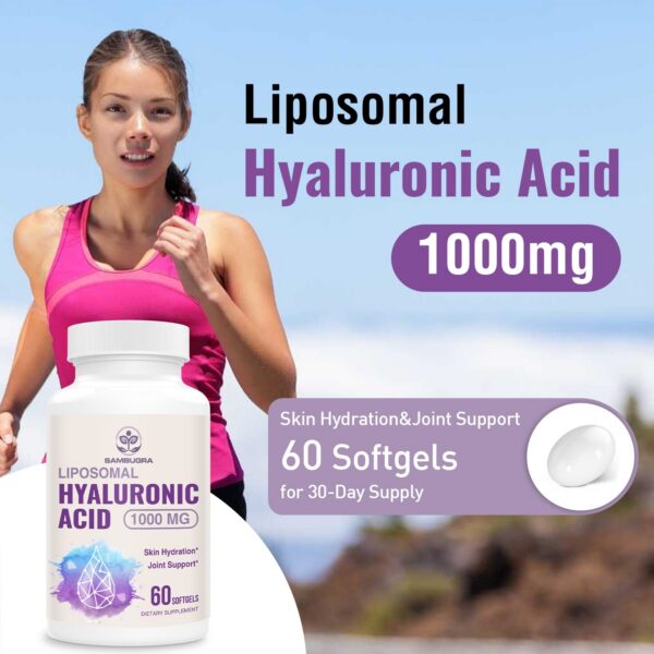 Etiqueta Sambugra Ácido Hialurónico Liposomal 1000 mg