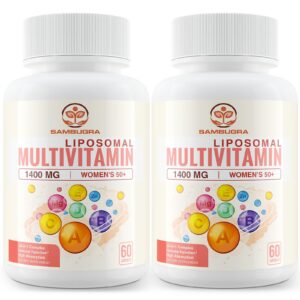 Version 1.0.0 Frasco de multivitamínico liposomal para mujeres 50+