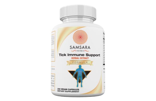 Frasco de Samsara Herbs Tick Formula Capsulas