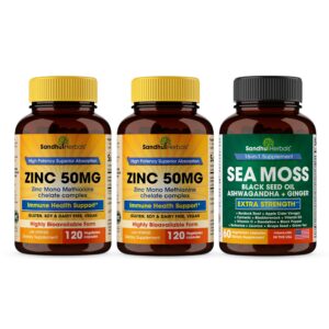 Sandhu Zinc 50 mg frasco