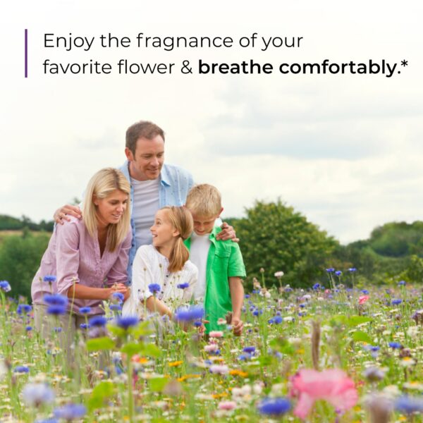 Frasco Sandhu's quercetina con bromelina vista lateral