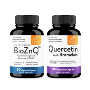 Envase Sandhu's Zinc ionóforos con quercetina