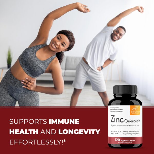 Version 1.0.0 Vista detallada de cápsulas zinc-quercetina