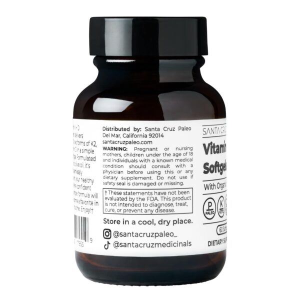 Envase de suplemento Santa Cruz Paleo