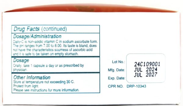 Santé vitamin c suplemento cápsulas veganas saludables