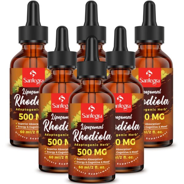 Frasco liposomal de rhodiola rosea de Santegra