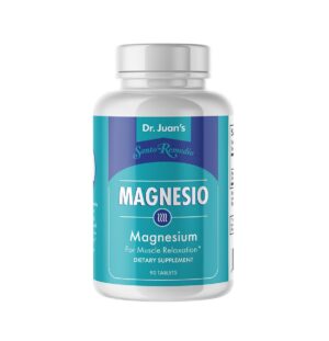Frente del envase Santo Remedio Magnesium