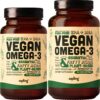 Frente del envase Sapling Omega 3 vegano de algas