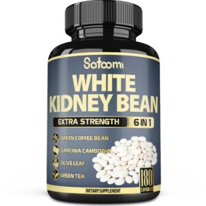 Version 1.0.0 Satoomi cápsulas extracto frijol blanco 6en1 envase frontal