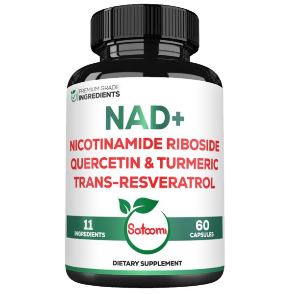 Frente de envase Satoomi NAD NR 900 mg