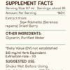 Saw Palmetto extracto concentrado gotas naturales 2 fl oz