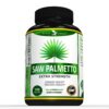Saw Palmetto potente 500 mg suplemento para próstata hombre