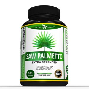 Version 1.0.0 Saw Palmetto potente 500 mg suplemento para próstata hombre